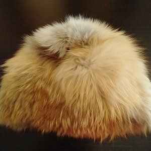 Real Fox Fur Women Hat - Ushanka Style